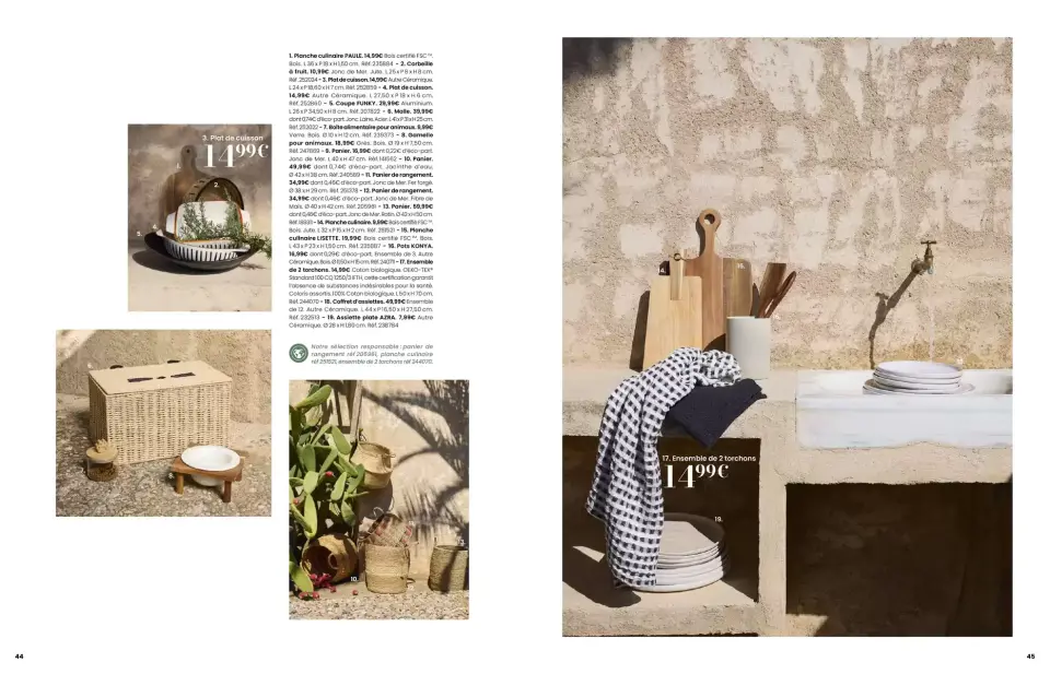 Ofertas de Maisons du Monde Marruecos de 1 marzo a 31 agosto 2026 RUTA ESTIVAL - Maisons du Monde - Marruecos - 1 marzo 2026 – 31 agosto 2026 - Página 23