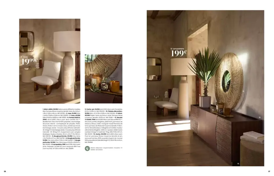 Ofertas de Maisons du Monde Marruecos de 1 marzo a 31 agosto 2026 RUTA ESTIVAL - Maisons du Monde - Marruecos - 1 marzo 2026 – 31 agosto 2026 - Página 14