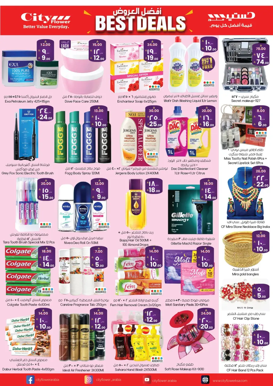 City flower offers in Yanbu, Arar, Najran from 25 March to 6 April 2026 Best offers - Page 4