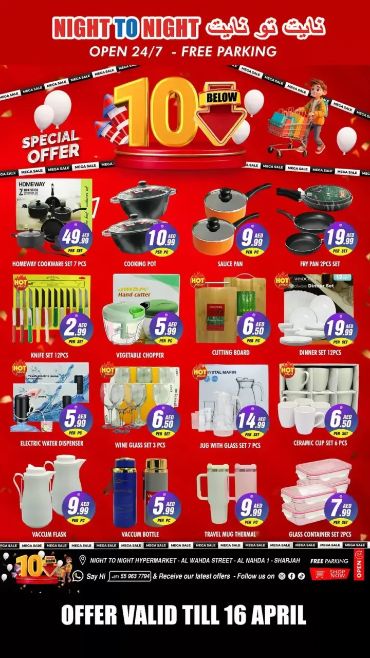 Ofertas de Night to Night Sharjah de 27 marzo a 16 abril 2026 Menos de 10 Dírhams - Página 8