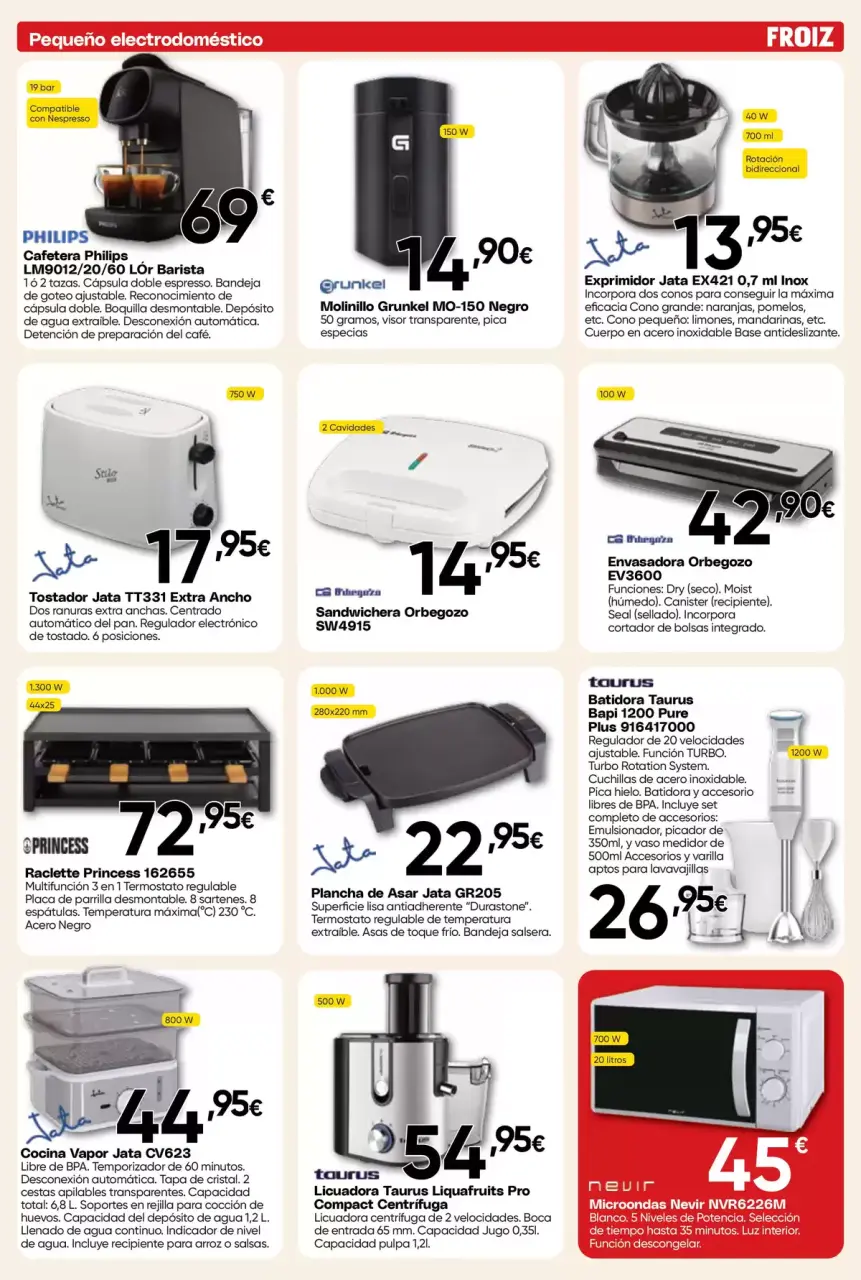Froiz Hypermarkets Spain offers from 25 March to 22 April 2026 Discounts brochure - Froiz - Spain - 25 March 2026 – 22 April 2026 - Page 6