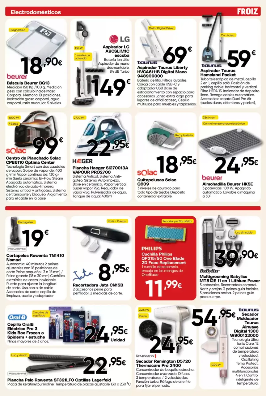 Froiz Hypermarkets Spain offers from 25 March to 22 April 2026 Discounts brochure - Froiz - Spain - 25 March 2026 – 22 April 2026 - Page 5
