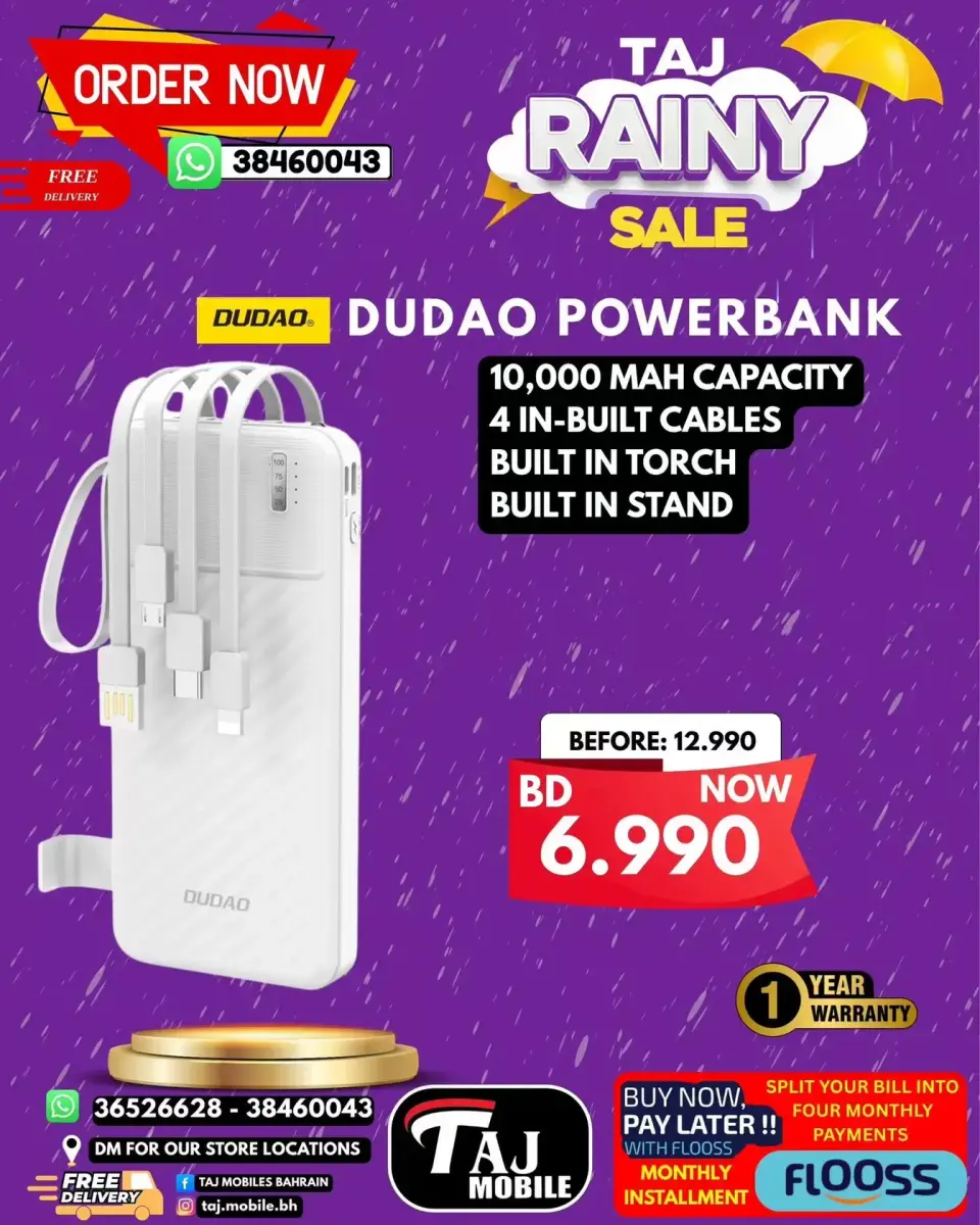 Ofertas de Hipermercado Taj Oman de 27 marzo a 2 abril 2026 Ofertas para días lluviosos - Página 12