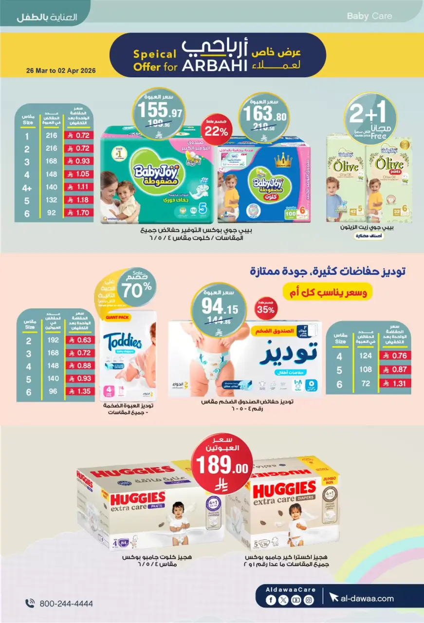 Al-dawaa Pharmacies Saudi Arabia offers from 22 March to 5 April 2026 Eid Offers - Page 53
