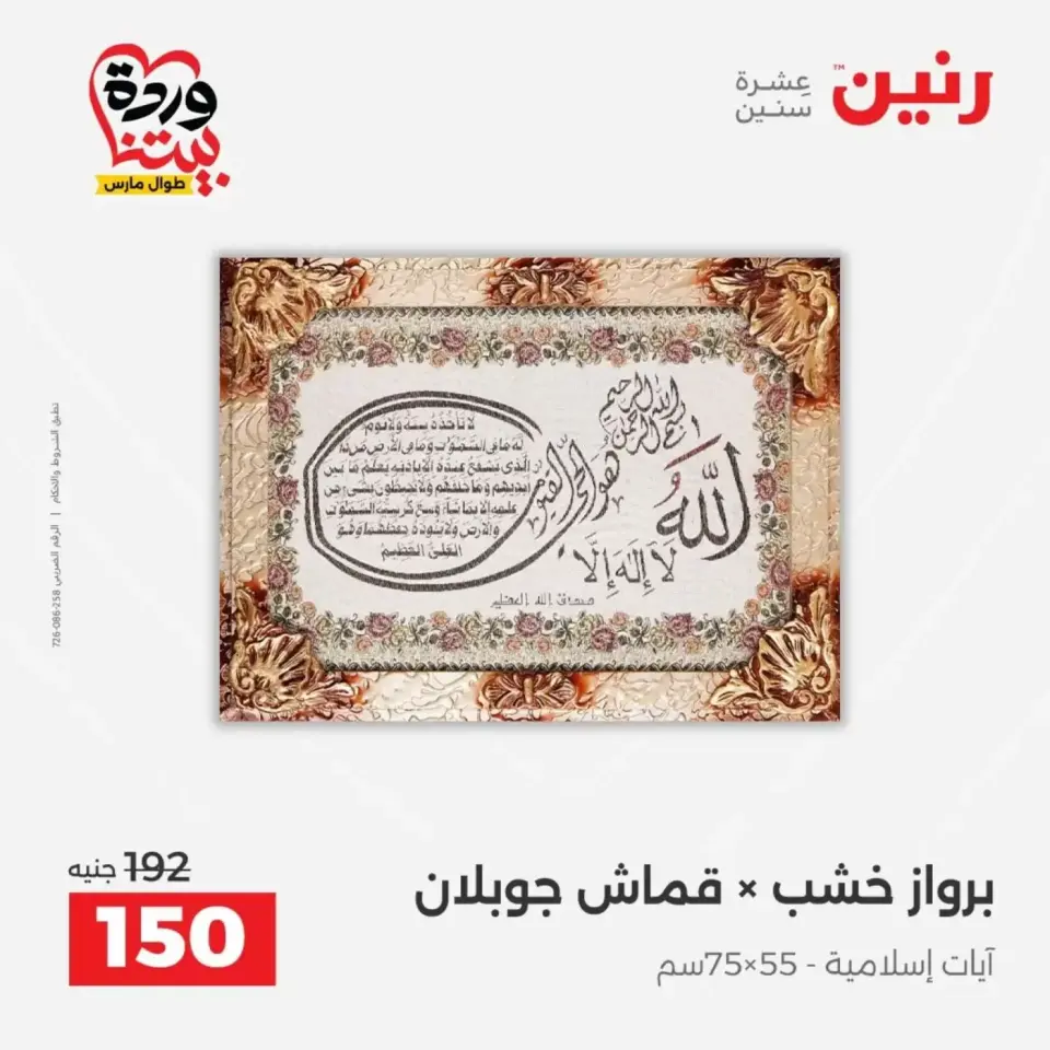 عروض رنين من ٣١ مارس حتى ١ أبريل ٢٠٢٦ عروض هدايا وديكورات - صفحة 9