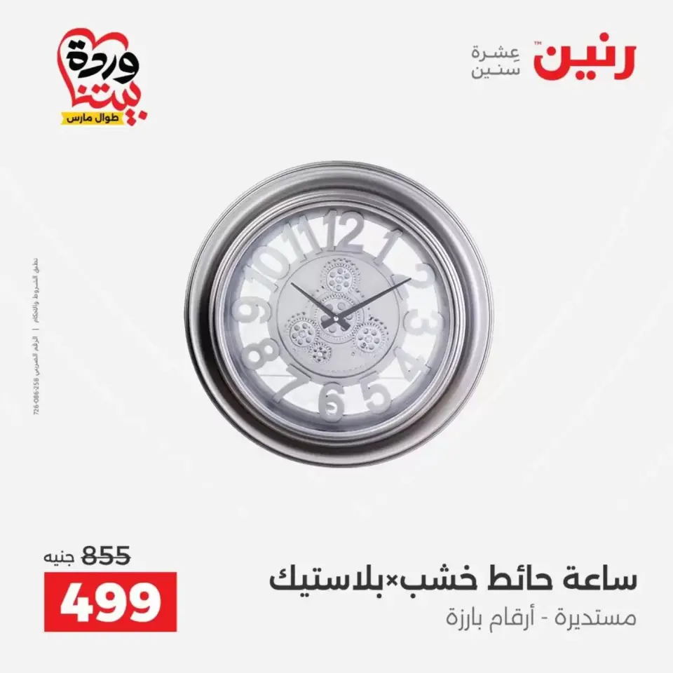 عروض رنين من ٣١ مارس حتى ١ أبريل ٢٠٢٦ عروض هدايا وديكورات - صفحة 17