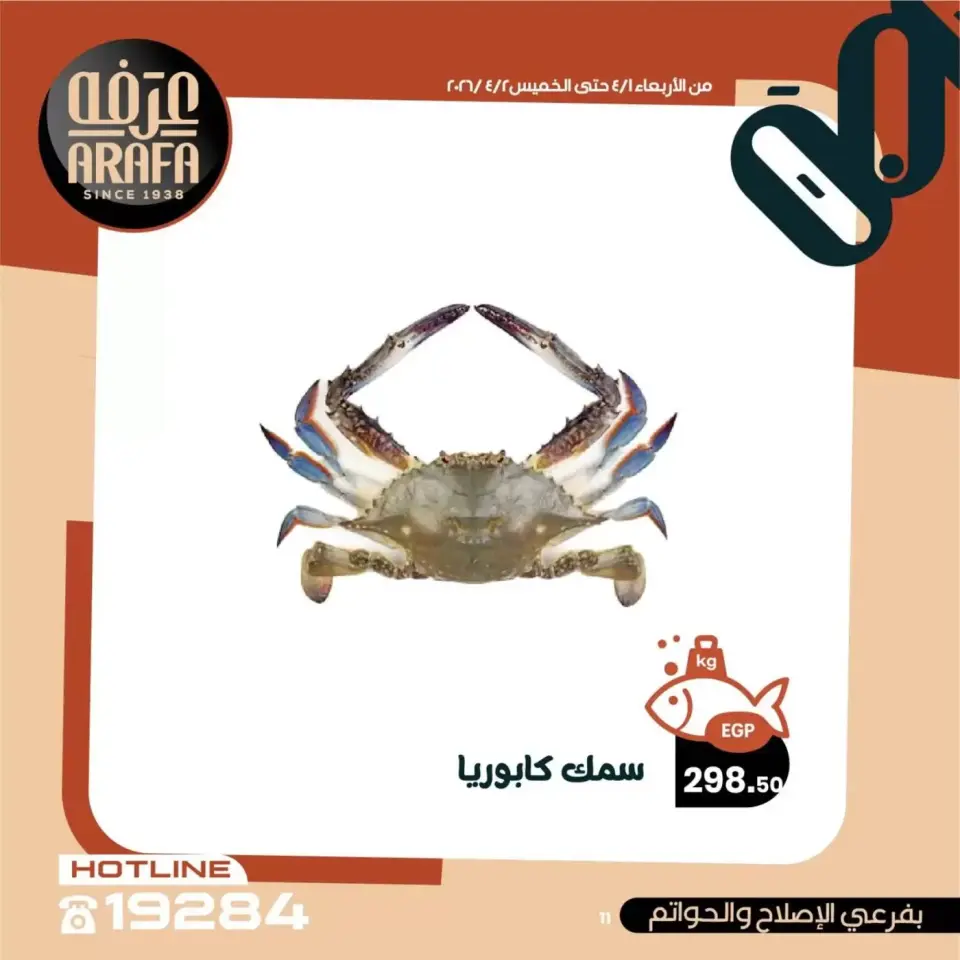 Ofertas de Mercado de Arafa Fayoum de 1 a 2 abril 2026 Venta de pescado - Página 12