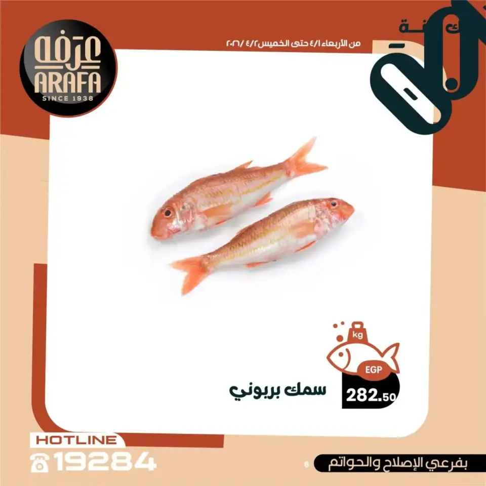 Ofertas de Mercado de Arafa Fayoum de 1 a 2 abril 2026 Venta de pescado - Página 7