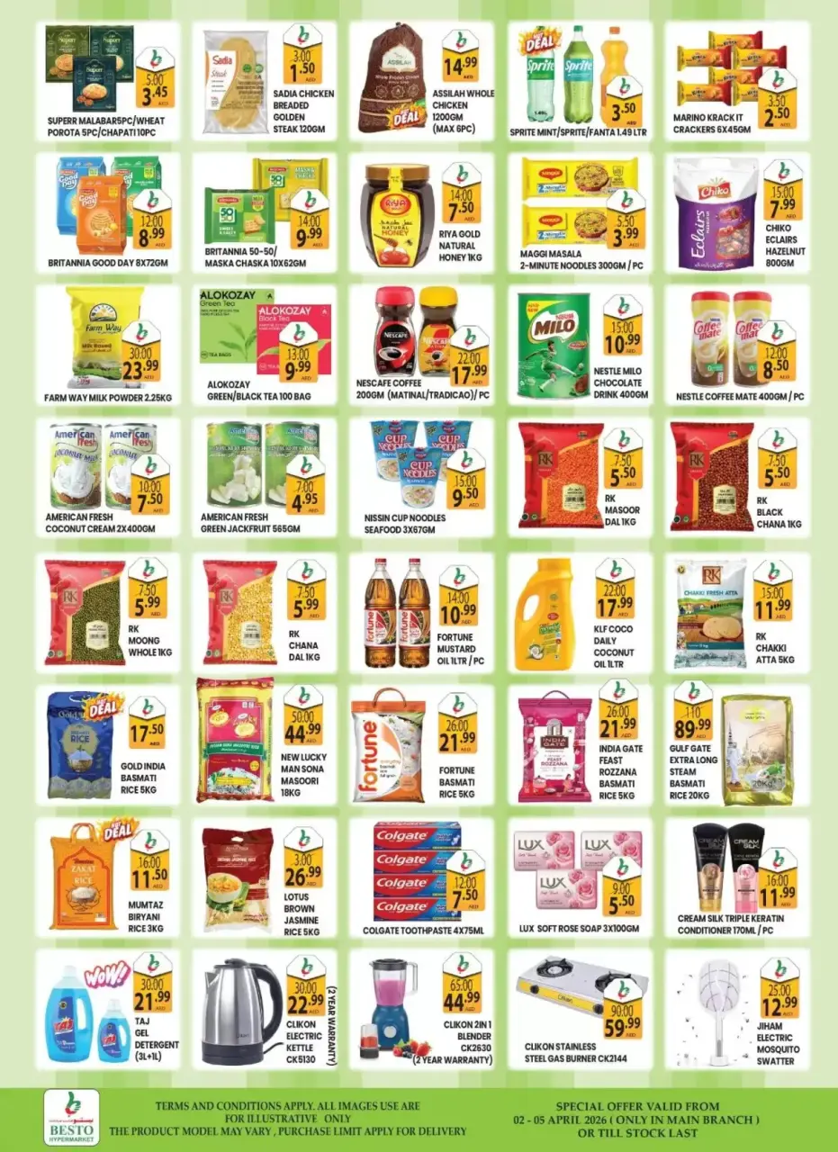 Ofertas de Besto Hipermercados Abu Dhabi de 2 a 5 abril 2026 El Mejor Precio - Página 2