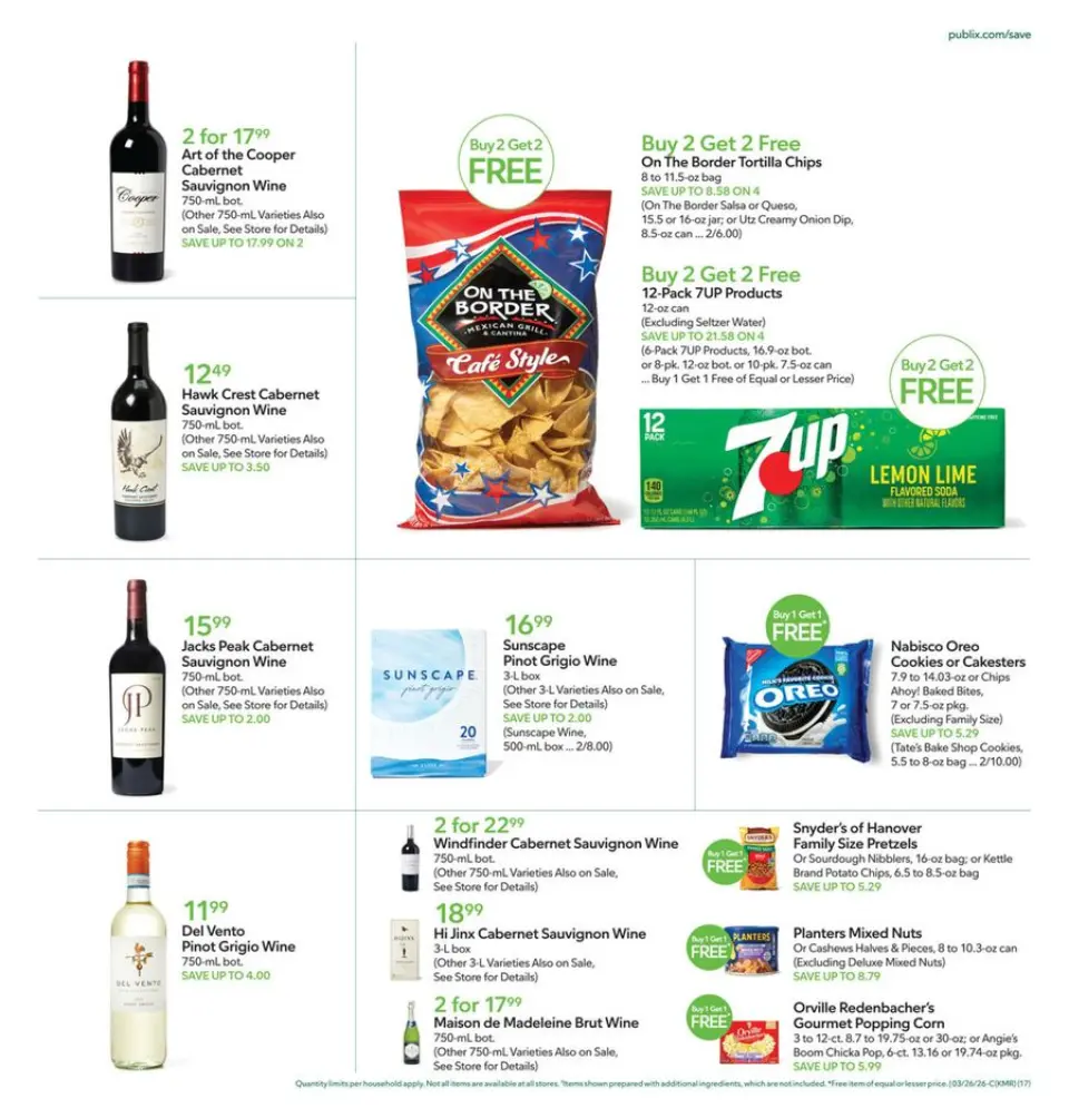 Offres Publix États-Unis de 25 mars à 4 avril 2026 Offres et bonnes affaires exclusives - Publix - États-Unis - 25 mars 2026 – 4 avril 2026 - Page 17