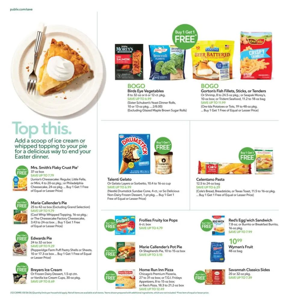 Offres Publix États-Unis de 25 mars à 4 avril 2026 Offres et bonnes affaires exclusives - Publix - États-Unis - 25 mars 2026 – 4 avril 2026 - Page 12