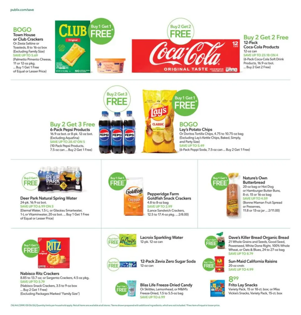 Offres Publix États-Unis de 25 mars à 4 avril 2026 Offres et bonnes affaires exclusives - Publix - États-Unis - 25 mars 2026 – 4 avril 2026 - Page 16