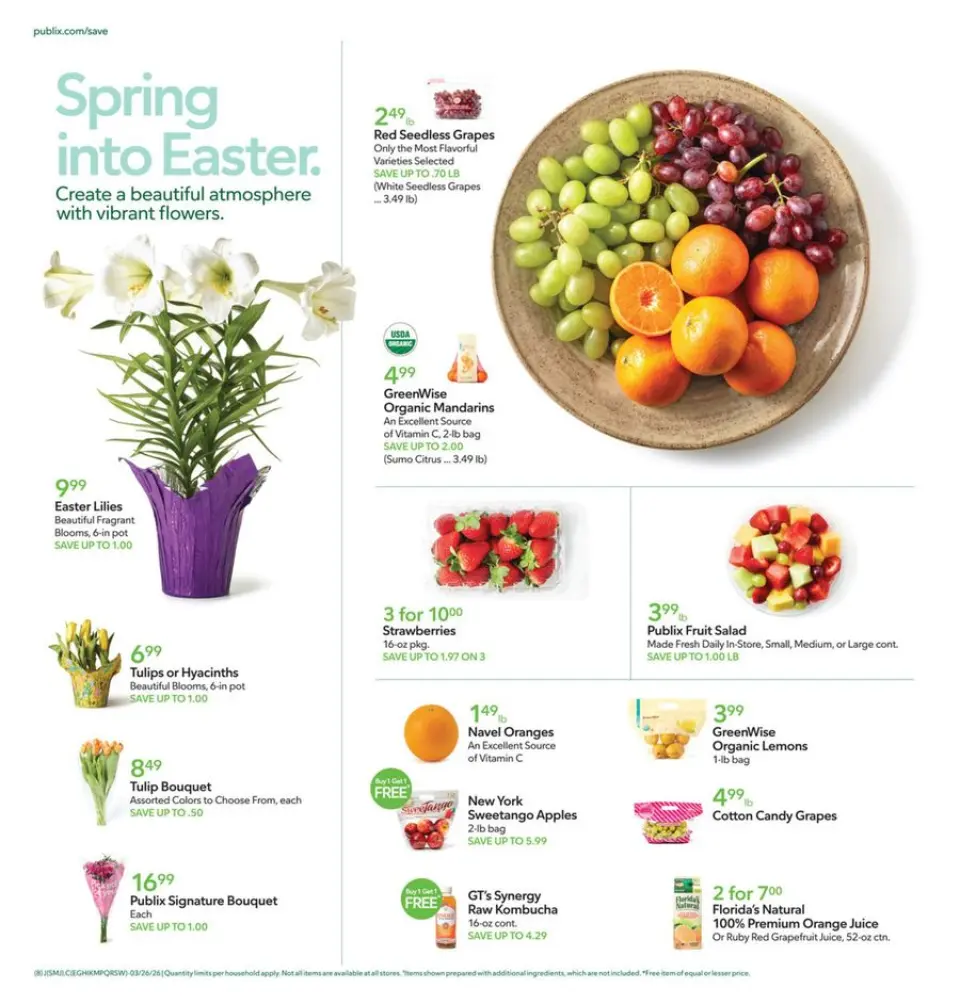 Offres Publix États-Unis de 25 mars à 4 avril 2026 Offres et bonnes affaires exclusives - Publix - États-Unis - 25 mars 2026 – 4 avril 2026 - Page 8