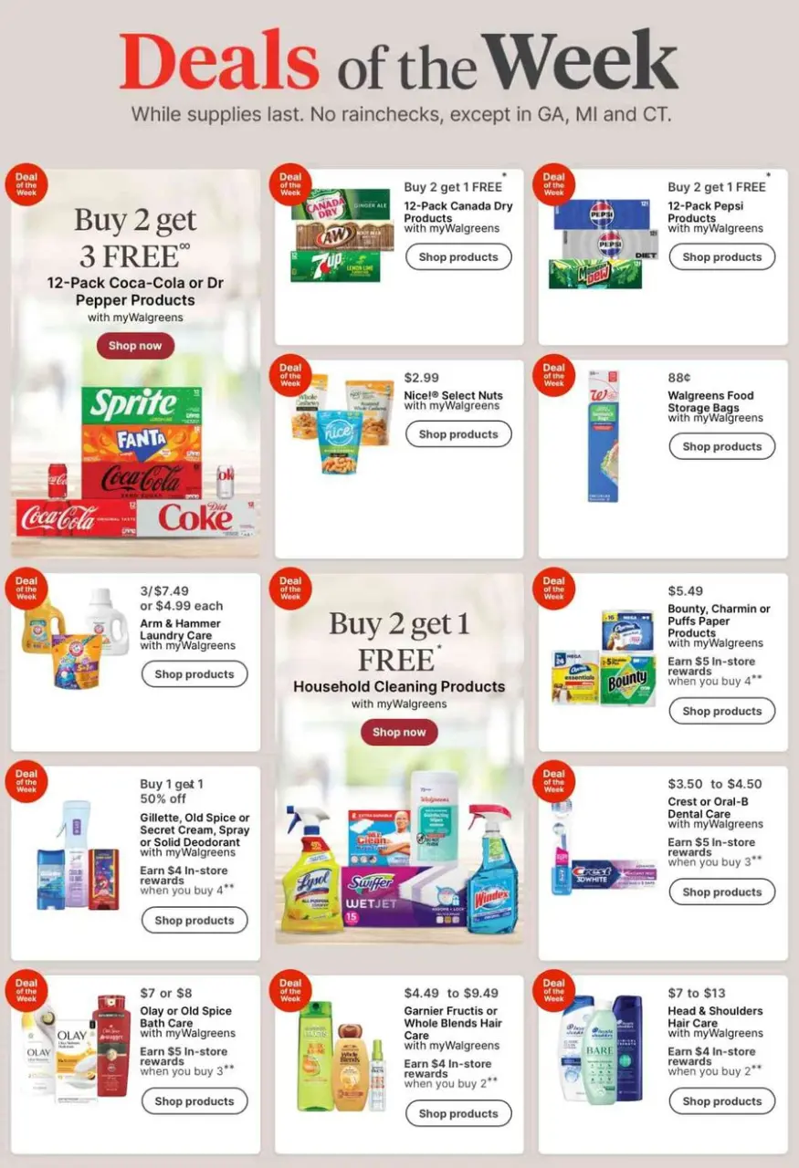 Offres Walgreens États-Unis de 29 mars à 4 avril 2026 Nos meilleures offres - Walgreens - États-Unis - 29 mars 2026 – 4 avril 2026 - Page 1