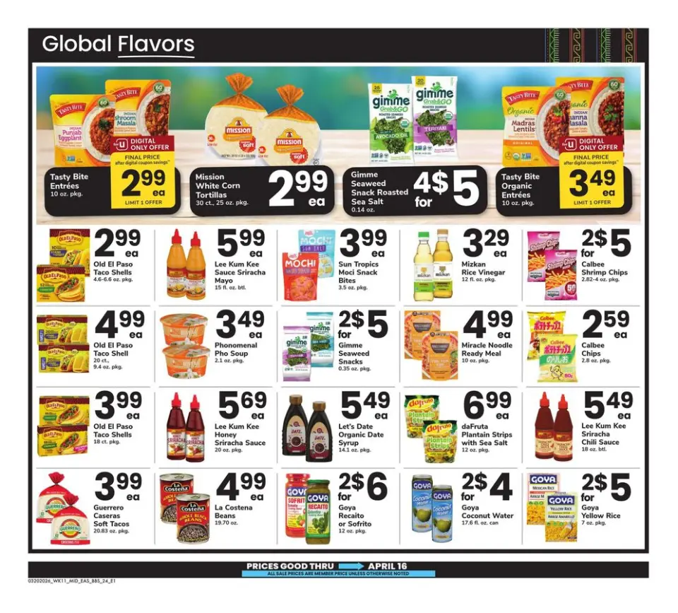 Offres Supermarché Safeway États-Unis de 20 mars à 16 avril 2026 LE GRAND LIVRE DE L'EPARGNE - Supermarché Safeway - États-Unis - 20 mars 2026 – 16 avril 2026 - Page 24