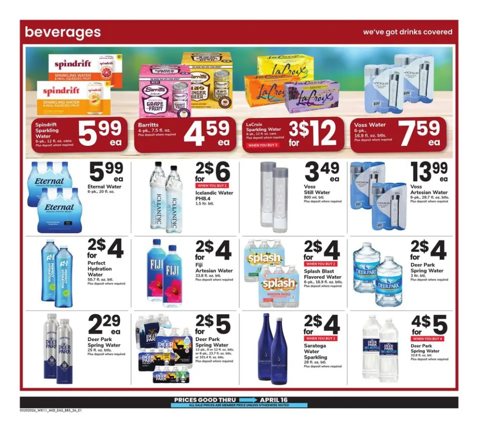 Offres Supermarché Safeway États-Unis de 20 mars à 16 avril 2026 LE GRAND LIVRE DE L'EPARGNE - Supermarché Safeway - États-Unis - 20 mars 2026 – 16 avril 2026 - Page 26
