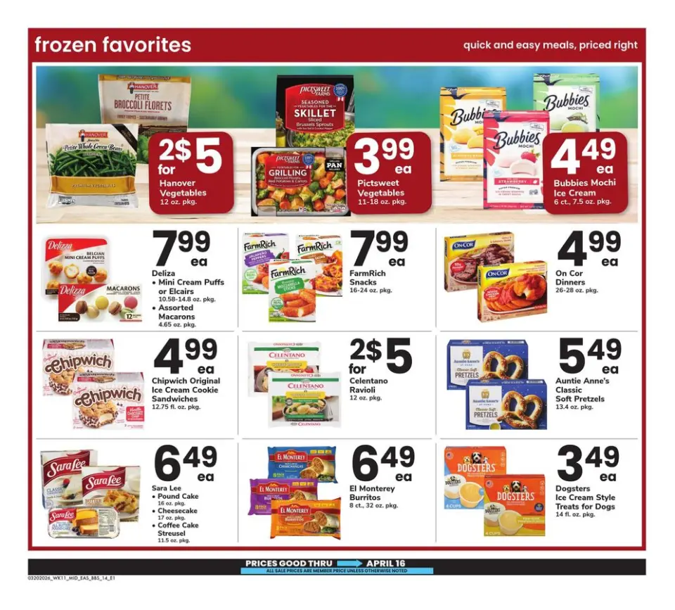 Offres Supermarché Safeway États-Unis de 20 mars à 16 avril 2026 LE GRAND LIVRE DE L'EPARGNE - Supermarché Safeway - États-Unis - 20 mars 2026 – 16 avril 2026 - Page 14