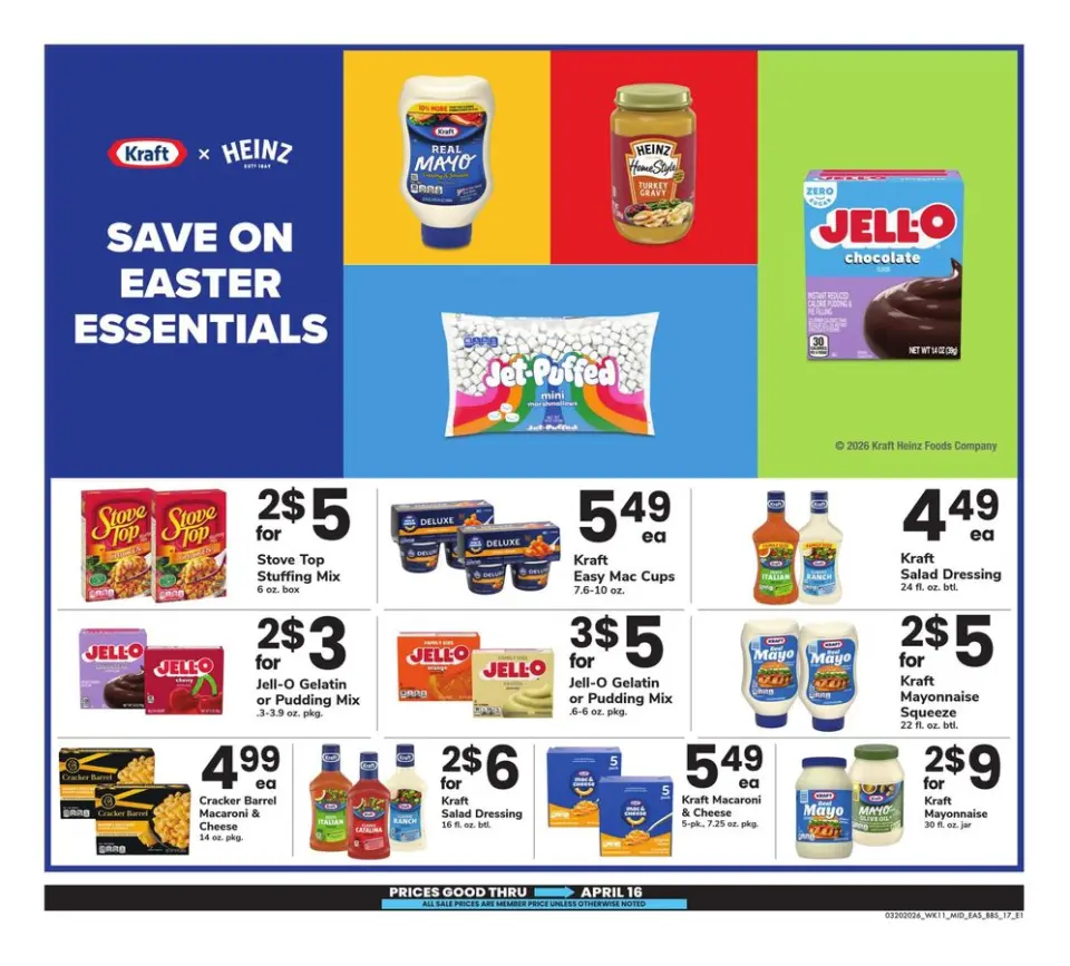 Offres Supermarché Safeway États-Unis de 20 mars à 16 avril 2026 LE GRAND LIVRE DE L'EPARGNE - Supermarché Safeway - États-Unis - 20 mars 2026 – 16 avril 2026 - Page 17