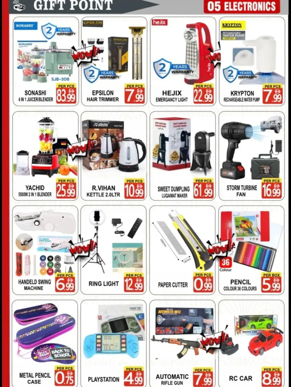 Ofertas de Grandes Almacenes Gift Point Emiratos Árabes Unidos de 4 a 10 abril 2026 Ofertas de números locos - Página 5