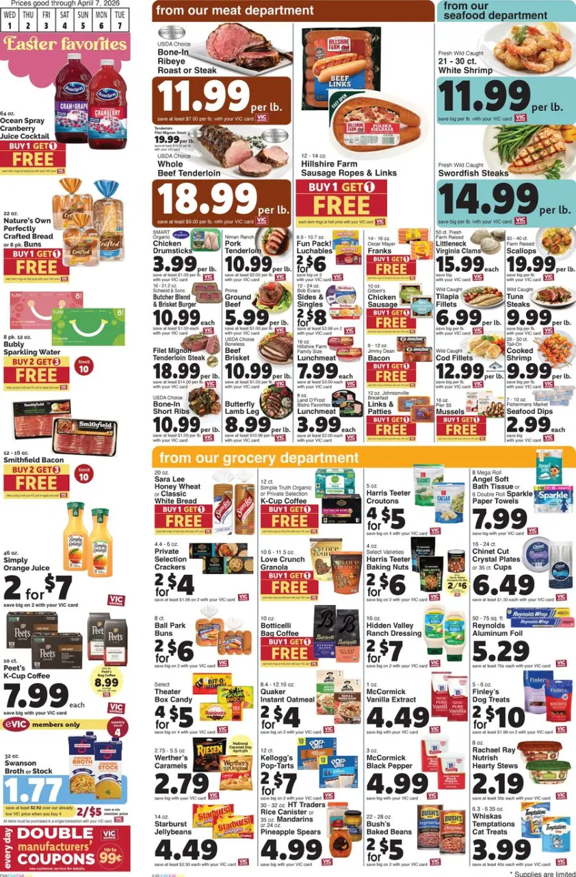 Offres Harris Teeter États-Unis de 1 à 7 avril 2026 Offre hebdomadaire - Harris Teeter - États-Unis - 1 avril 2026 – 7 avril 2026 - Page 2