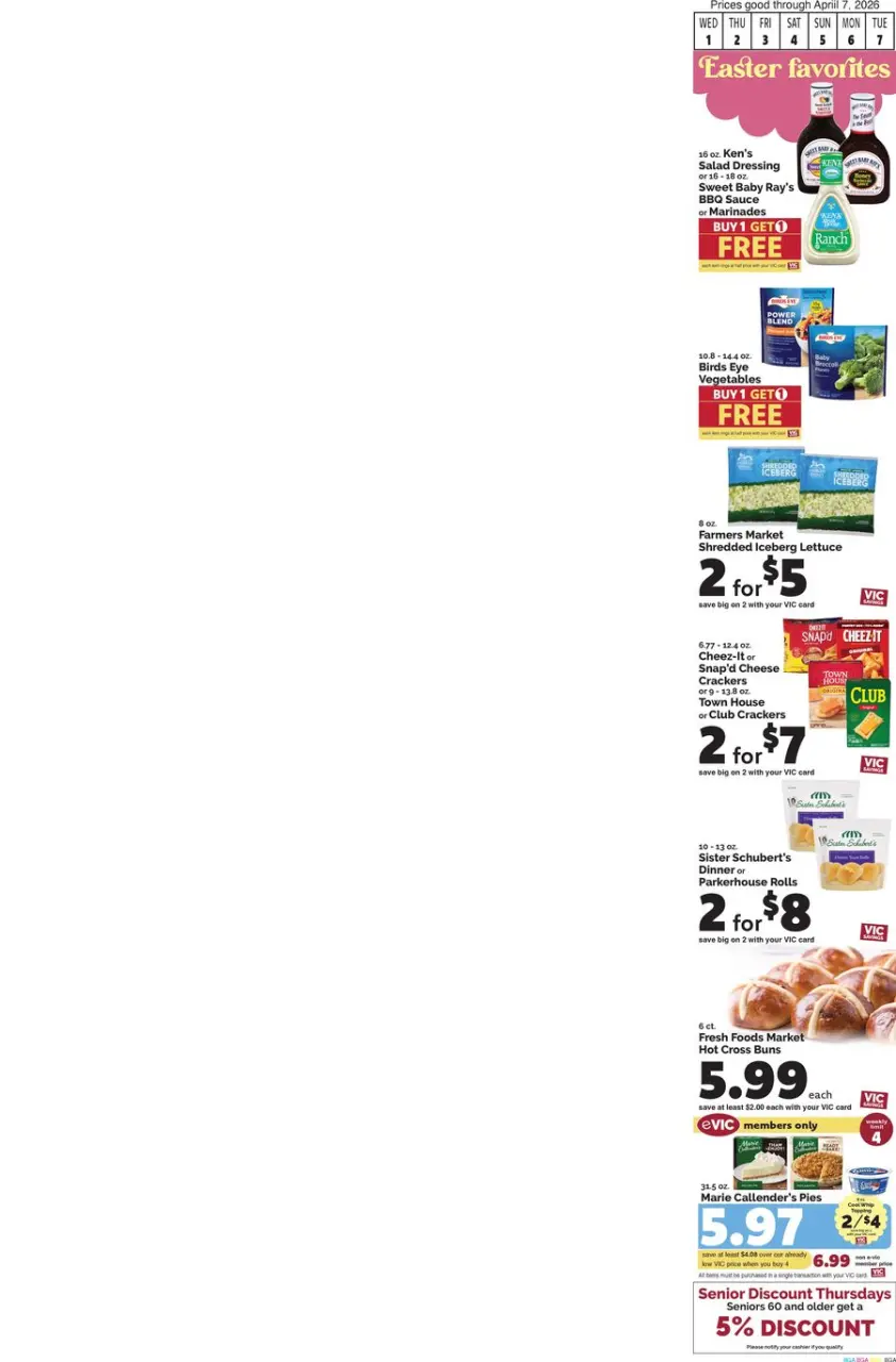 Offres Harris Teeter États-Unis de 1 à 7 avril 2026 Offre hebdomadaire - Harris Teeter - États-Unis - 1 avril 2026 – 7 avril 2026 - Page 3