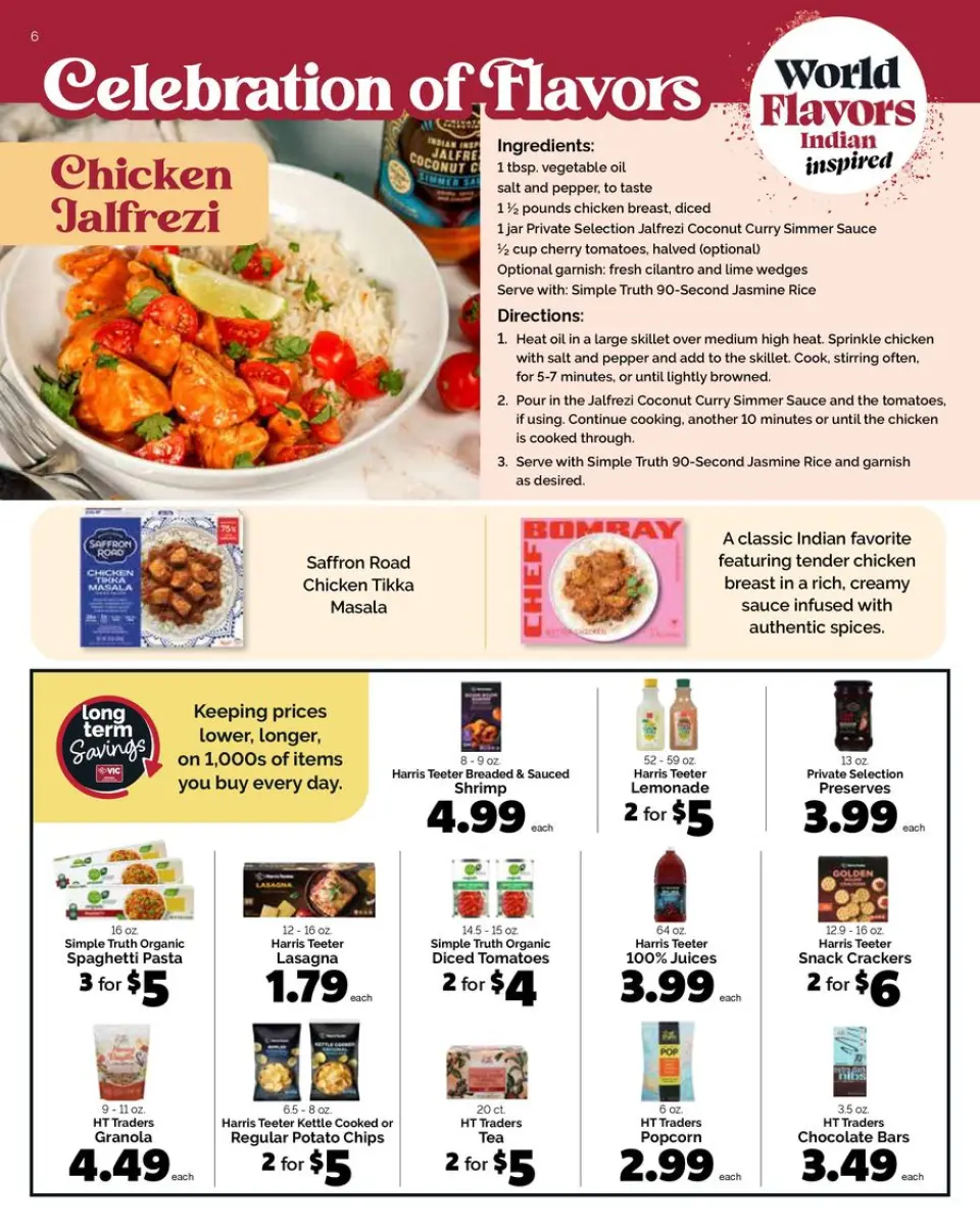 Offres Harris Teeter États-Unis de 25 mars à 21 avril 2026 Catalogue d'offres mensuelles - Harris Teeter - États-Unis - 25 mars 2026 – 21 avril 2026 - Page 6