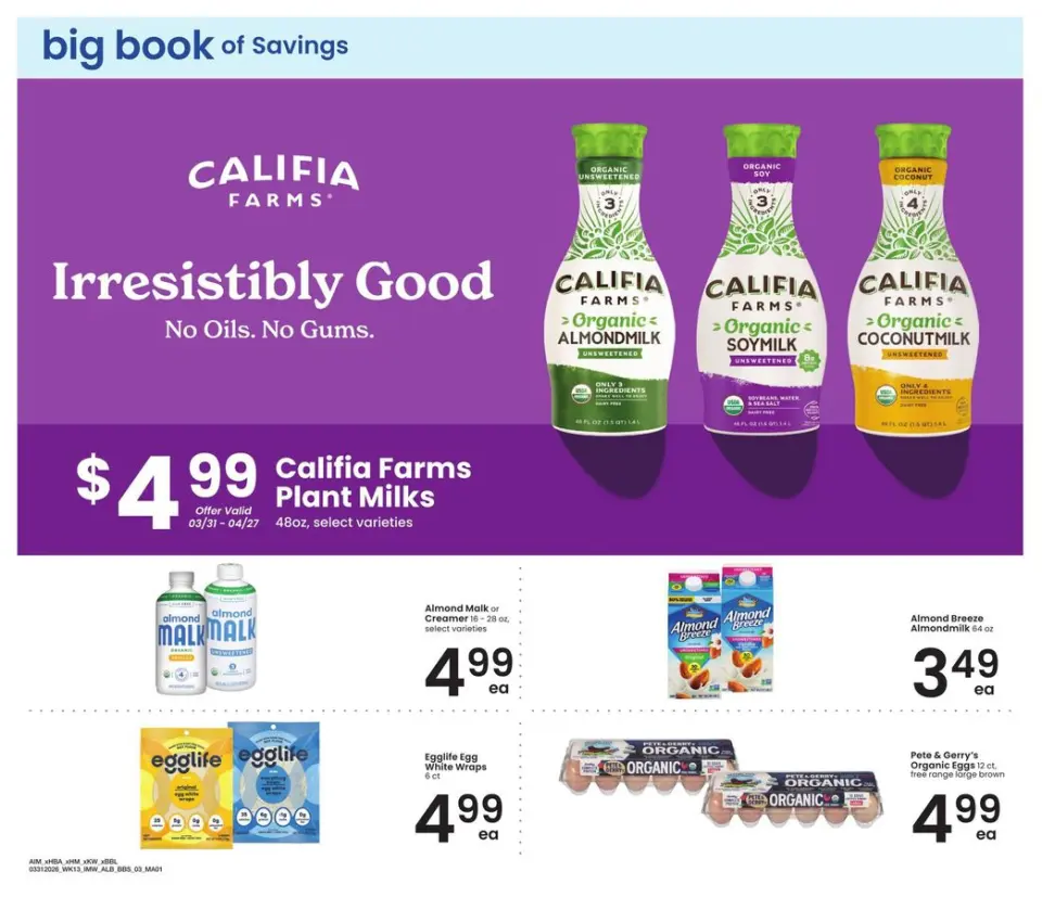 Offres Albertsons États-Unis de 31 mars à 27 avril 2026 Offres exclusives - Albertsons - États-Unis - 31 mars 2026 – 27 avril 2026 - Page 3