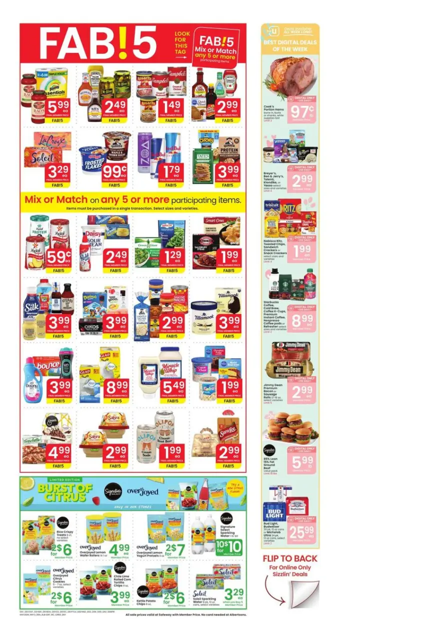 Offres Albertsons États-Unis de 1 à 7 avril 2026 Offre hebdomadaire - Albertsons - États-Unis - 1 avril 2026 – 7 avril 2026 - Page 3