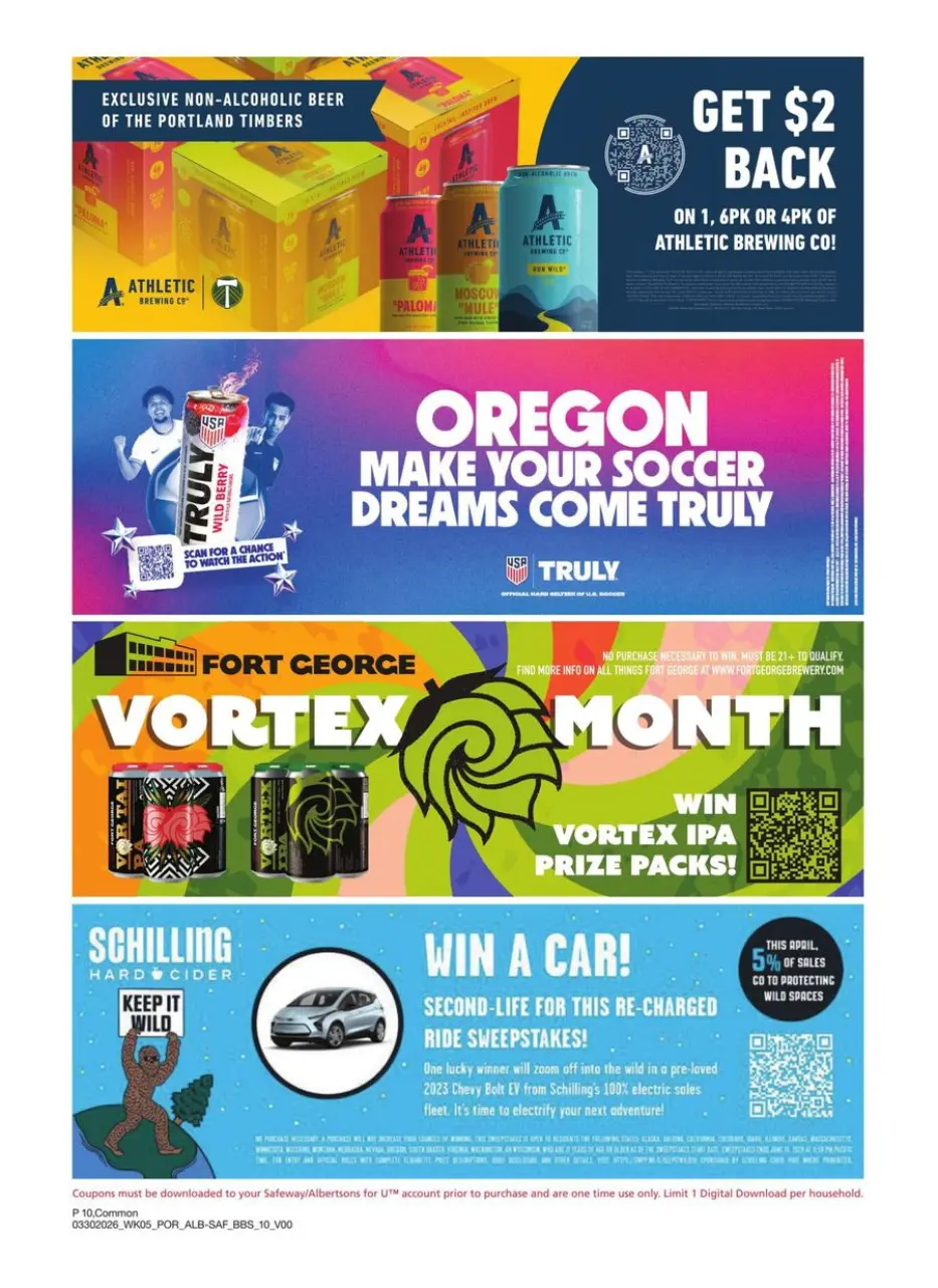 Offres Albertsons États-Unis Portland de 30 mars à 3 mai 2026 GRAND LIVRE DES ÉCONOMIES - Albertsons - États-Unis - 30 mars 2026 – 3 mai 2026 - Page 10