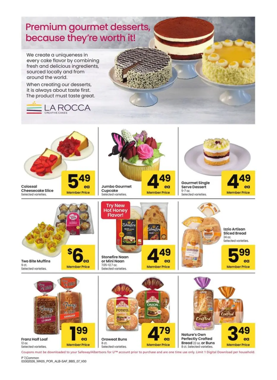 Offres Albertsons États-Unis Portland de 30 mars à 3 mai 2026 GRAND LIVRE DES ÉCONOMIES - Albertsons - États-Unis - 30 mars 2026 – 3 mai 2026 - Page 7