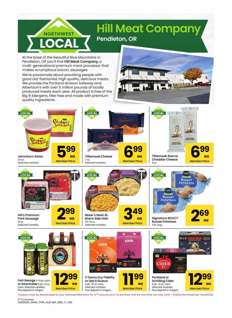 Offres Albertsons États-Unis Portland de 30 mars à 3 mai 2026 GRAND LIVRE DES ÉCONOMIES - Albertsons - États-Unis - 30 mars 2026 – 3 mai 2026 - Page 11