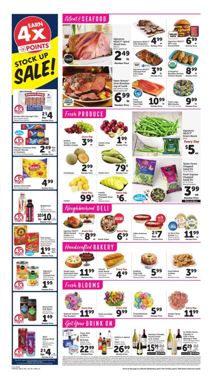 Offres Supermarché Vons États-Unis Californie du Nord de 1 à 7 avril 2026 Offres hebdomadaires - Supermarché Vons - États-Unis - 1 avril 2026 – 7 avril 2026 - Page 2
