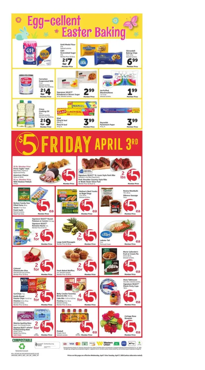 Offres Supermarché Vons États-Unis Californie du Nord de 1 à 7 avril 2026 Offres hebdomadaires - Supermarché Vons - États-Unis - 1 avril 2026 – 7 avril 2026 - Page 4