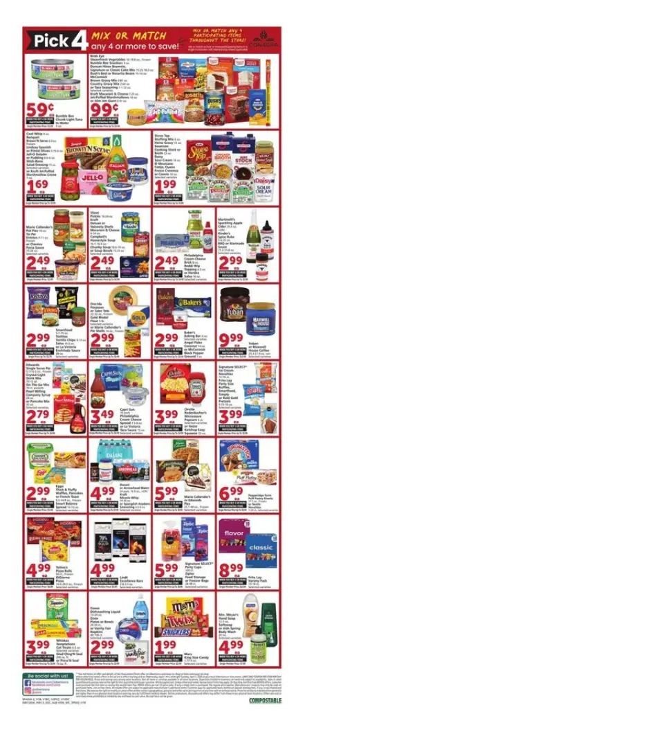 Offres Supermarché Vons États-Unis Californie du Sud de 1 à 7 avril 2026 Offres hebdomadaires - Supermarché Vons - États-Unis - 1 avril 2026 – 7 avril 2026 - Page 3