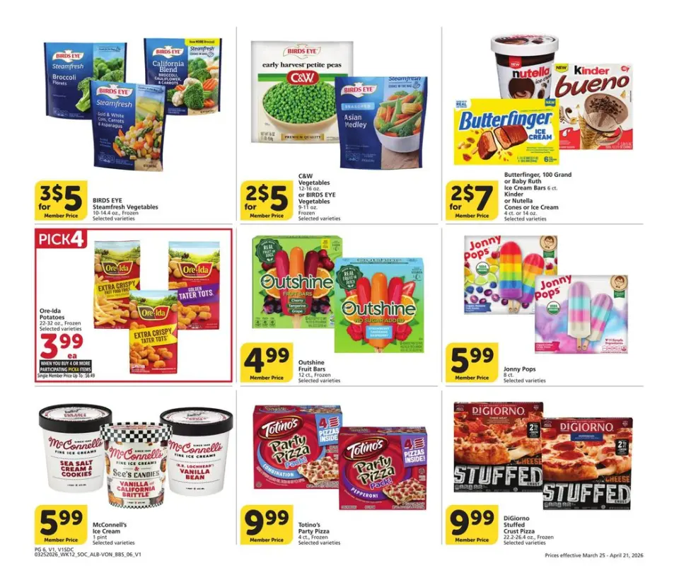 Offres Supermarché Vons États-Unis Californie du Sud de 25 mars à 21 avril 2026 GRAND LIVRE DES ÉCONOMIES - Supermarché Vons - États-Unis - 25 mars 2026 – 21 avril 2026 - Page 6
