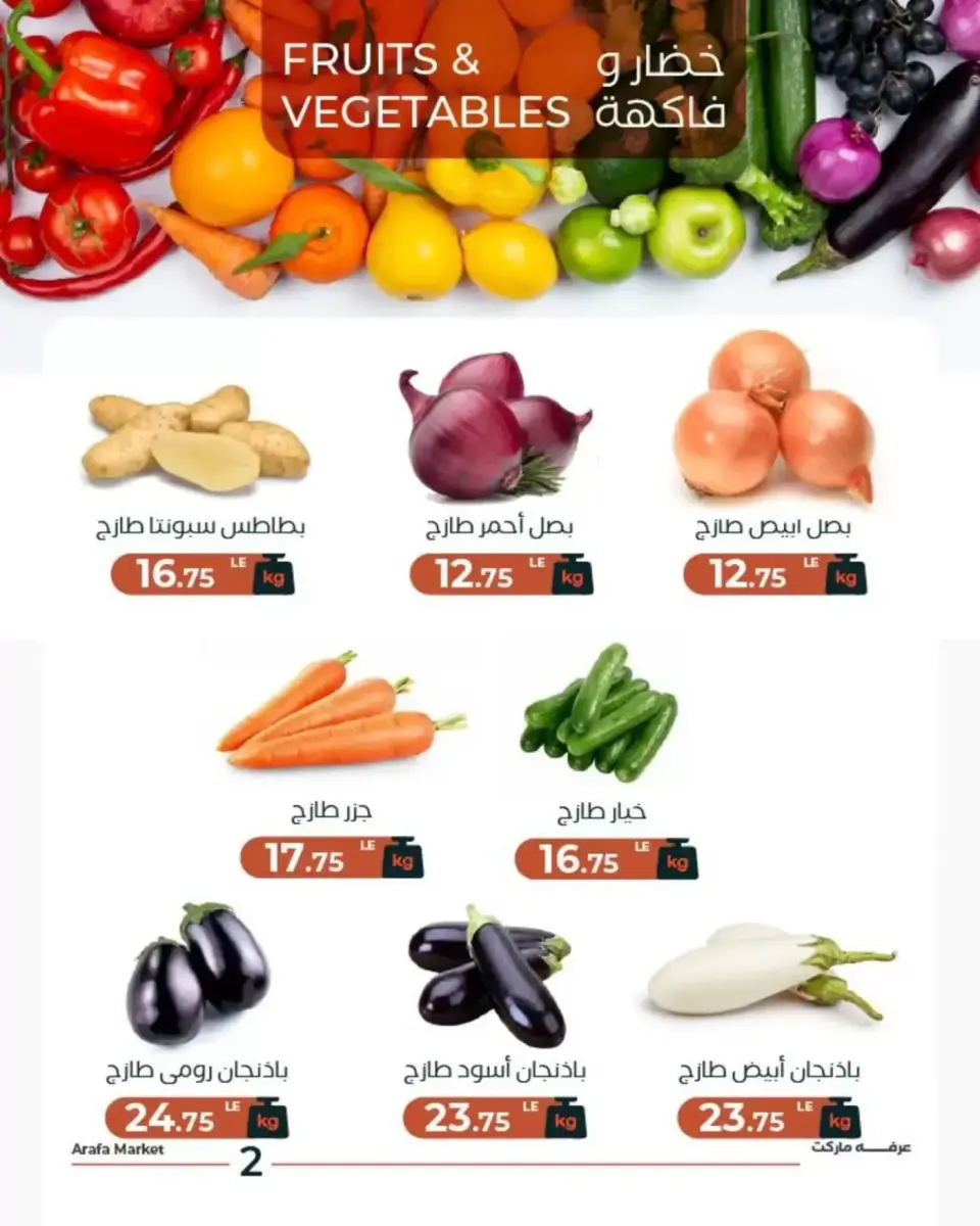 Ofertas de Mercado de Arafa Egipto Fayoum martes 7 abril 2026 Oferta de frutas y verduras - Página 3