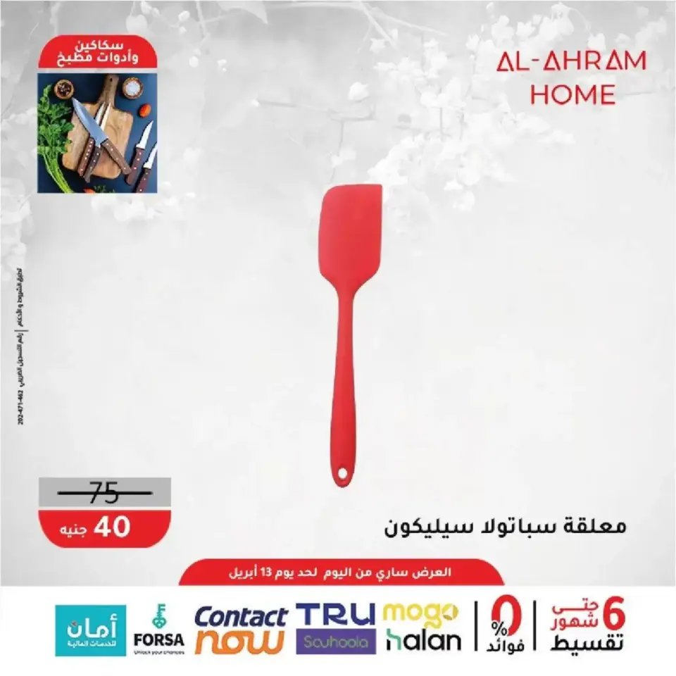 Al Ahram Cookware Egypt offers from 8 to 13 April 2026 Kitchen Accessories Offers - Page 30