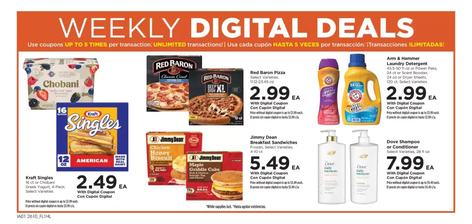 Offres Food 4 Less États-Unis de 8 à 14 avril 2026 Nos meilleures offres pour vous - Food 4 Less - États-Unis - 8 avril 2026 – 14 avril 2026 - Page 2