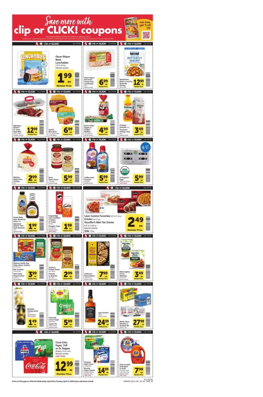 Offres Supermarché Safeway États-Unis de 8 à 14 avril 2026 Des aubaines exclusives - Supermarché Safeway - États-Unis - 8 avril 2026 – 14 avril 2026 - Page 3