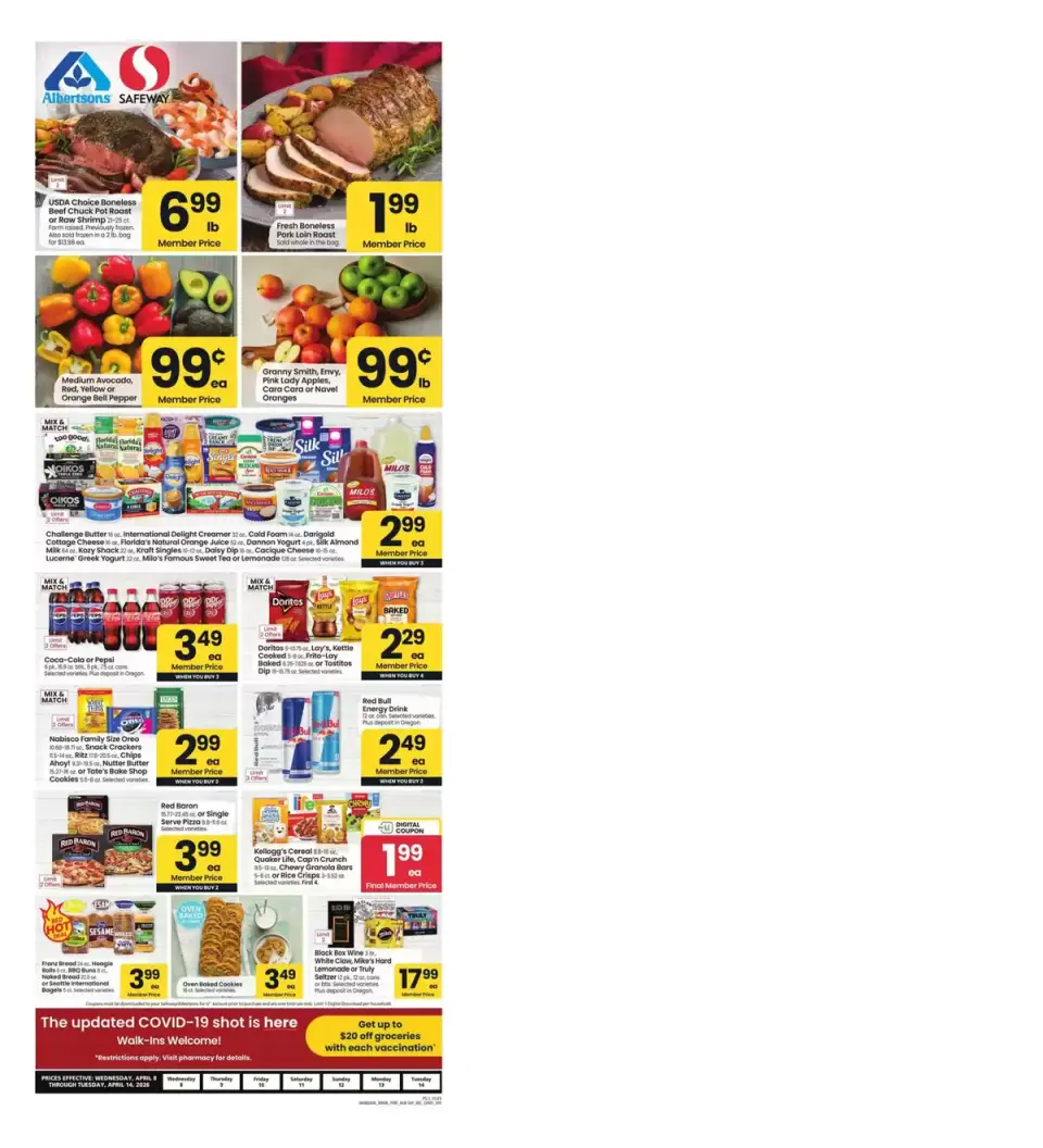 Offres Supermarché Safeway États-Unis de 8 à 14 avril 2026 Des aubaines exclusives - Supermarché Safeway - États-Unis - 8 avril 2026 – 14 avril 2026 - Page 11
