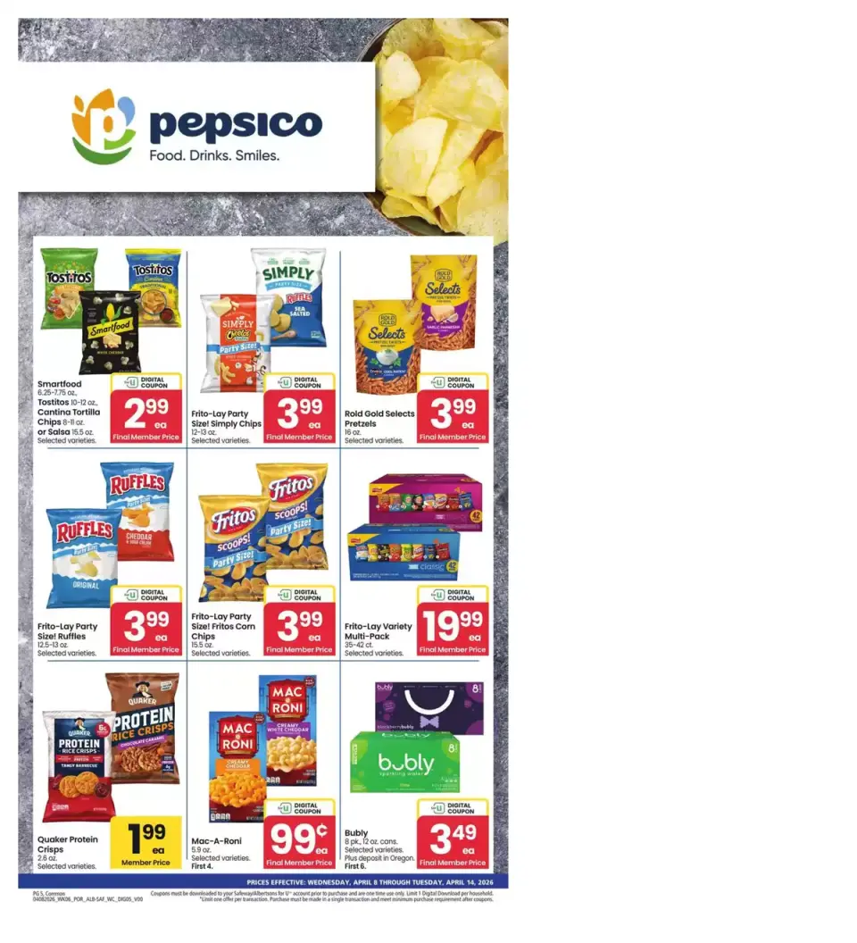 Offres Supermarché Safeway États-Unis de 8 à 14 avril 2026 Des aubaines exclusives - Supermarché Safeway - États-Unis - 8 avril 2026 – 14 avril 2026 - Page 14