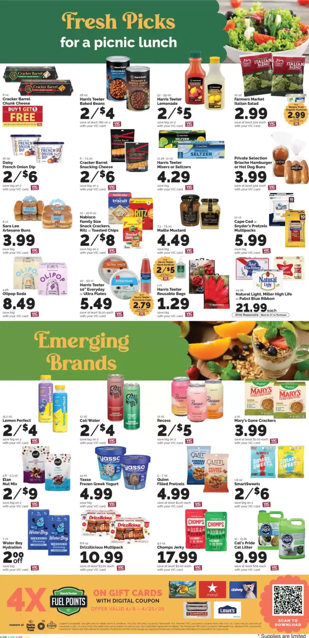 Offres Harris Teeter États-Unis de 8 à 14 avril 2026 Offre hebdomadaire - Harris Teeter - États-Unis - 8 avril 2026 – 14 avril 2026 - Page 7