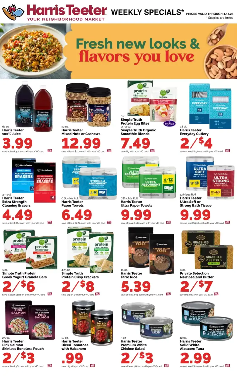 Offres Harris Teeter États-Unis de 8 à 14 avril 2026 Des aubaines exclusives - Harris Teeter - États-Unis - 8 avril 2026 – 14 avril 2026 - Page 15