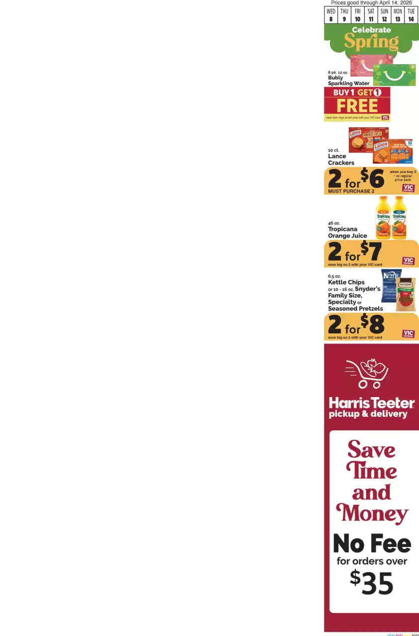 Offres Harris Teeter États-Unis de 8 à 14 avril 2026 Des aubaines exclusives - Harris Teeter - États-Unis - 8 avril 2026 – 14 avril 2026 - Page 2