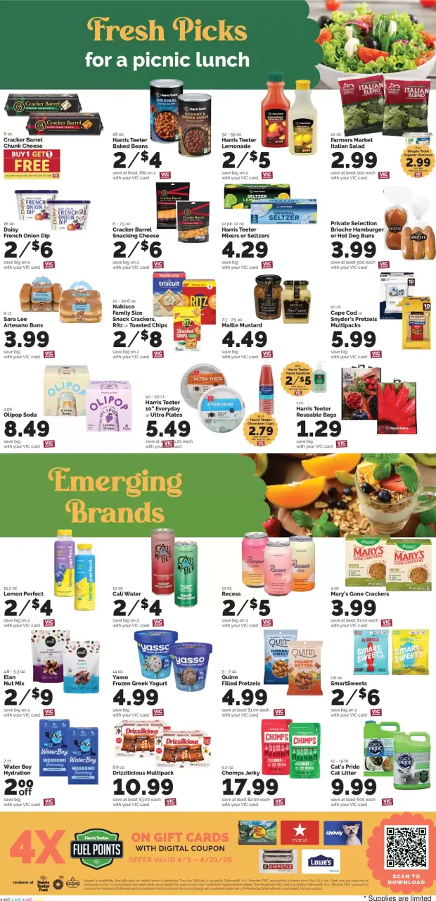 Offres Harris Teeter États-Unis de 8 à 14 avril 2026 Des aubaines exclusives - Harris Teeter - États-Unis - 8 avril 2026 – 14 avril 2026 - Page 7