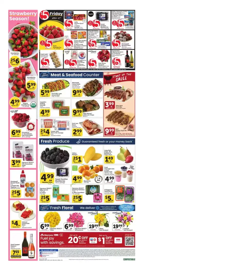 Offres Supermarché Vons États-Unis Californie du Sud de 8 à 14 avril 2026 Offres hebdomadaires - Supermarché Vons - États-Unis - 8 avril 2026 – 14 avril 2026 - Page 3