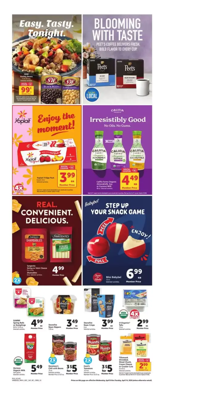 Offres Supermarché Vons États-Unis Californie du Nord de 8 à 14 avril 2026 Offres hebdomadaires - Supermarché Vons - États-Unis - 8 avril 2026 – 14 avril 2026 - Page 6