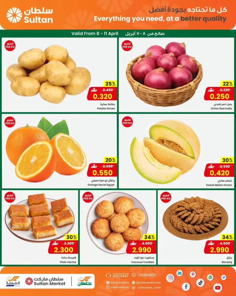 Ofertas de Centro Sultán Oman de 8 a 14 abril 2026 Por debajo de 3 Riyal omr - Página 2