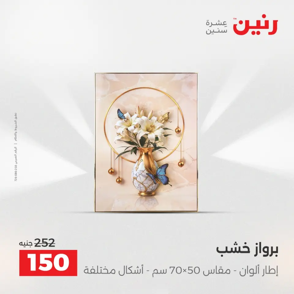 عروض هدايا وديكورات فى رنين من ١٢ حتى ١٣ أبريل ٢٠٢٦ - صفحة 15