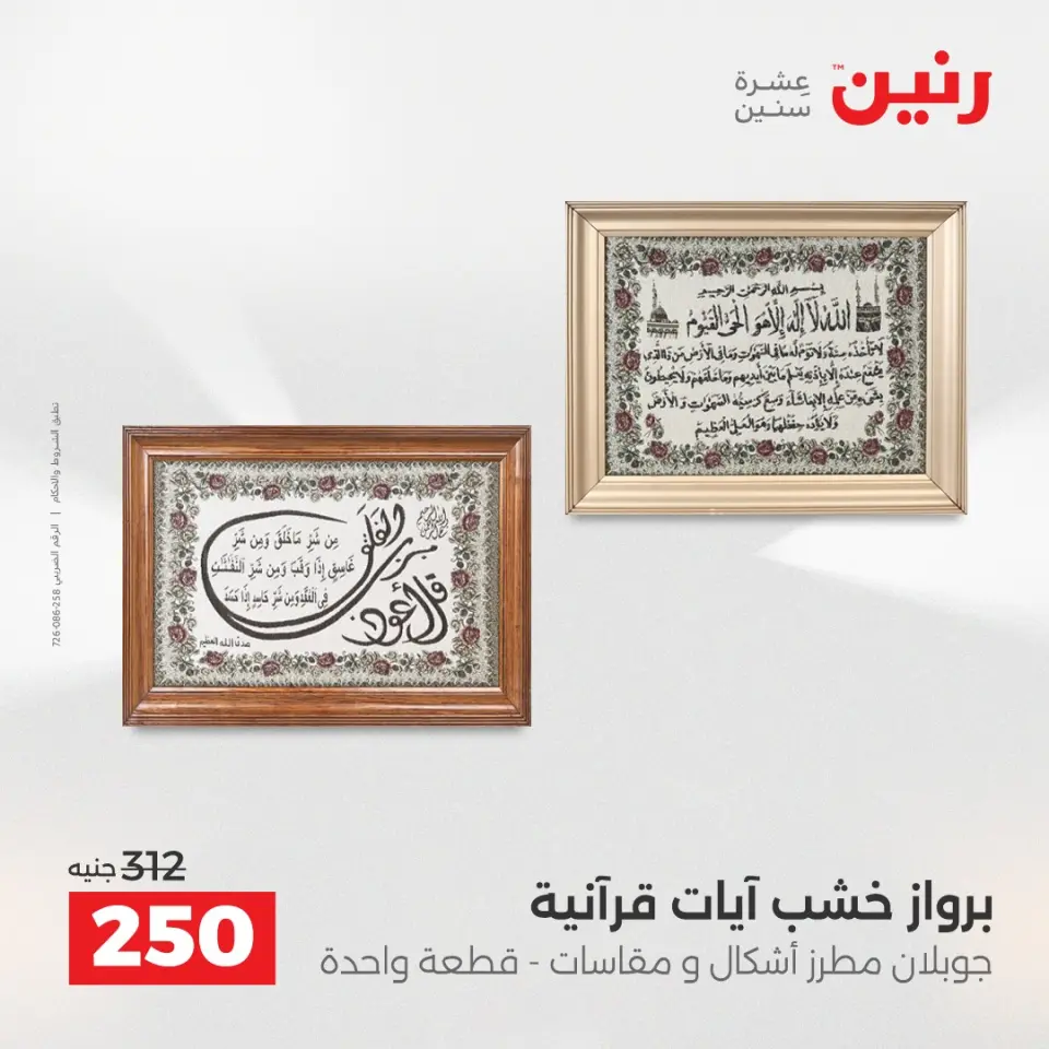 عروض هدايا وديكورات فى رنين من ١٢ حتى ١٣ أبريل ٢٠٢٦ - صفحة 13